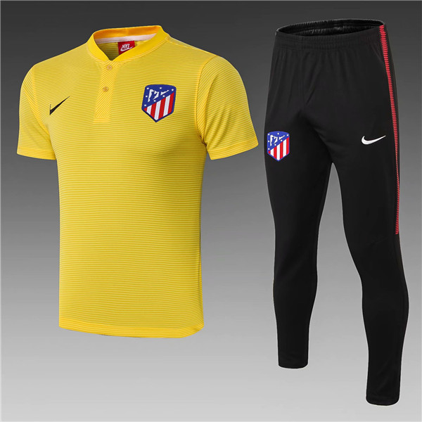 camiseta polo Amarillo Atletico Madrid 2019 baratas